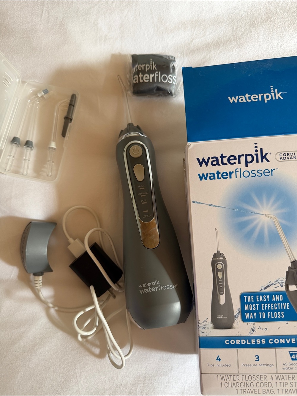 WaterPik Cordless Water Flosser - Gray - Picture 9 of 17